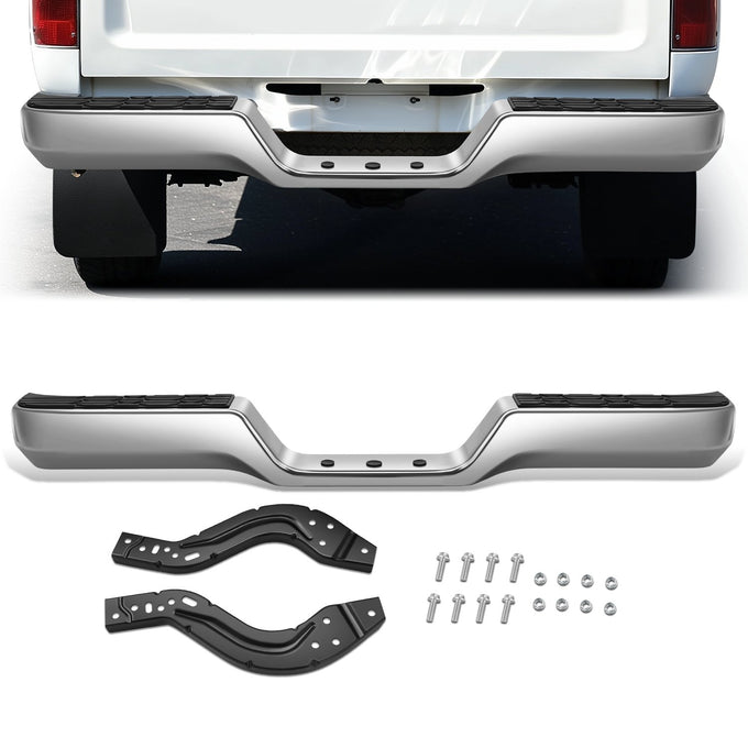 Chrome Rear Step Bumper Assembly <br>89-95 Toyota Pickup