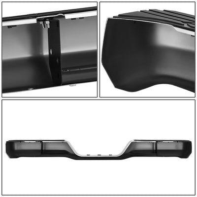 Chrome Rear Step Bumper Assembly <br>89-95 Toyota Pickup