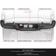 Rear Bumper w/o Tow Hitch, w/ Park Assist <BR> 16-23 Toyota Tacoma