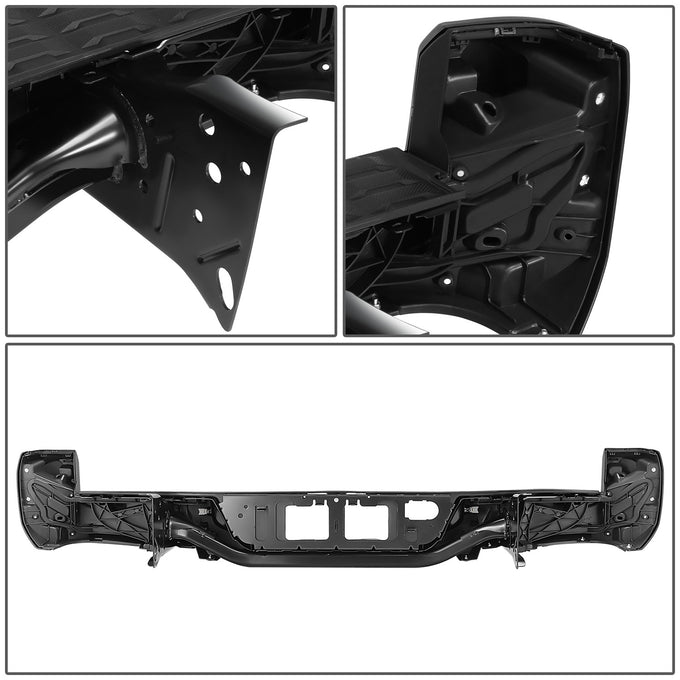 Rear Bumper w/o Tow Hitch, w/ Park Assist <BR> 16-23 Toyota Tacoma