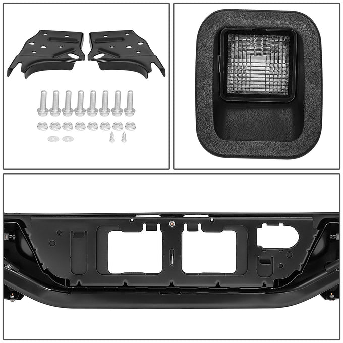 Rear Bumper w/o Tow Hitch, w/ Park Assist <BR> 16-23 Toyota Tacoma