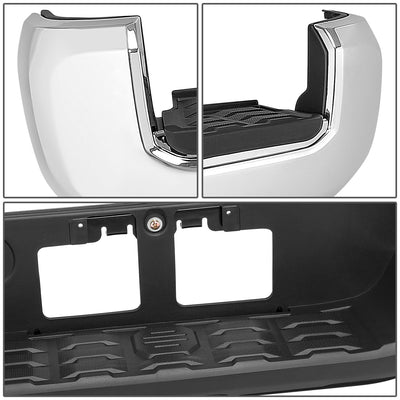 Rear Bumper W/o Park Assist & Tow Hitch <BR> 16-23 Toyota Tacoma