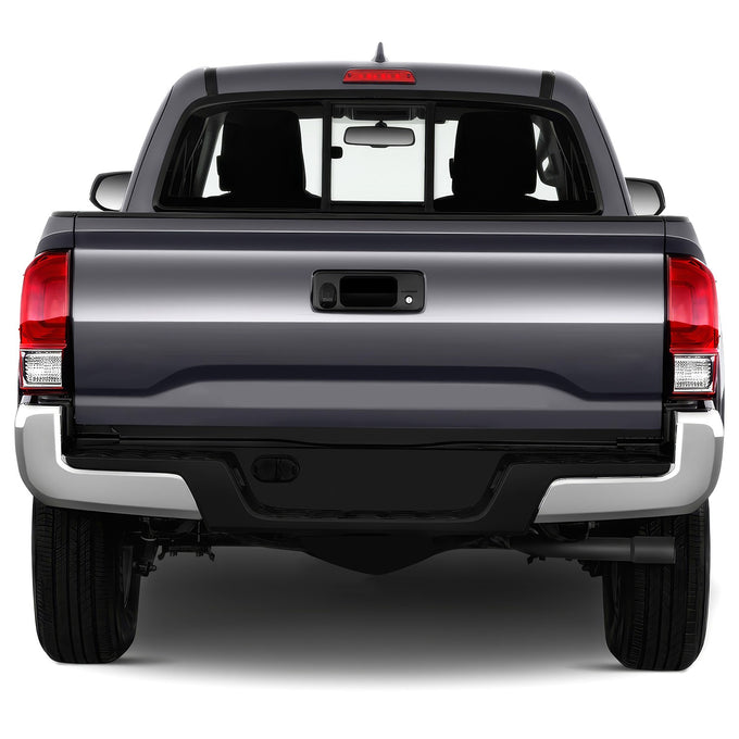 Rear Bumper W/o Park Assist & Tow Hitch <BR> 16-23 Toyota Tacoma