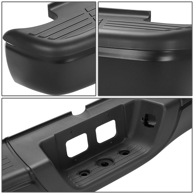 Rear Step Bumper W/License Plate Lamps <BR> 00-06 Toyota Tundra