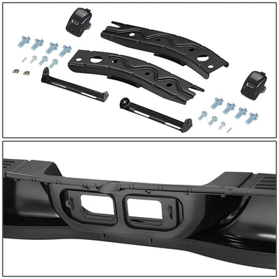 Rear Step Bumper W/License Plate Lamps <BR> 00-06 Toyota Tundra