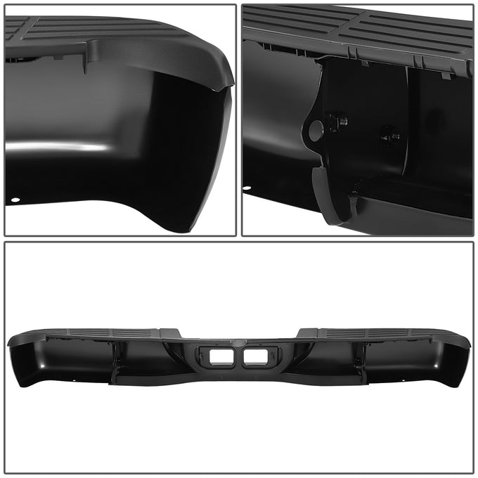 Rear Step Bumper W/License Plate Lamps <BR> 00-06 Toyota Tundra