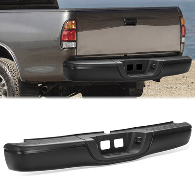 Rear Step Bumper W/License Plate Lamps <BR> 00-06 Toyota Tundra