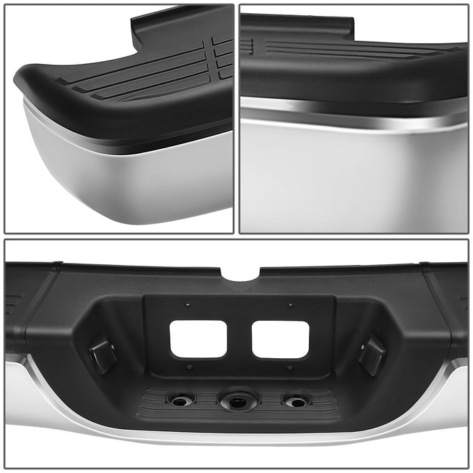 Rear Step Bumper W/License Plate Lamps <BR> 00-06 Toyota Tundra
