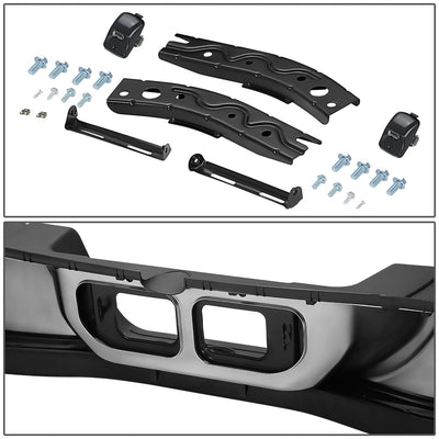 Rear Step Bumper W/License Plate Lamps <BR> 00-06 Toyota Tundra