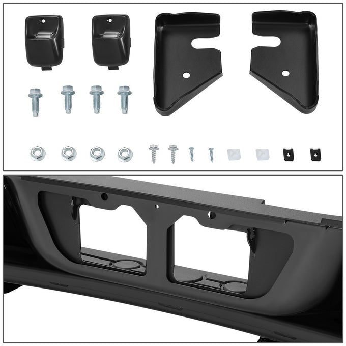 Rear Step Bumper w/License Plate Lamps <br> 07-13 Toyota Tundra