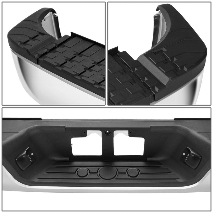 Rear Step Bumper w/License Plate Lamps <br> 07-13 Toyota Tundra
