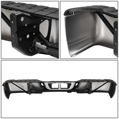Rear Step Bumper w/License Plate Lamps <br> 07-13 Toyota Tundra
