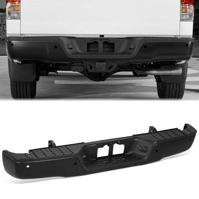 Rear Step Bumper w/ License Plate Lamps <br> 07-13 Toyota Tundra