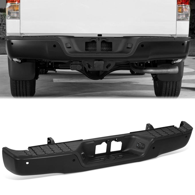 Rear Step Bumper w/ License Plate Lamps <br> 07-13 Toyota Tundra