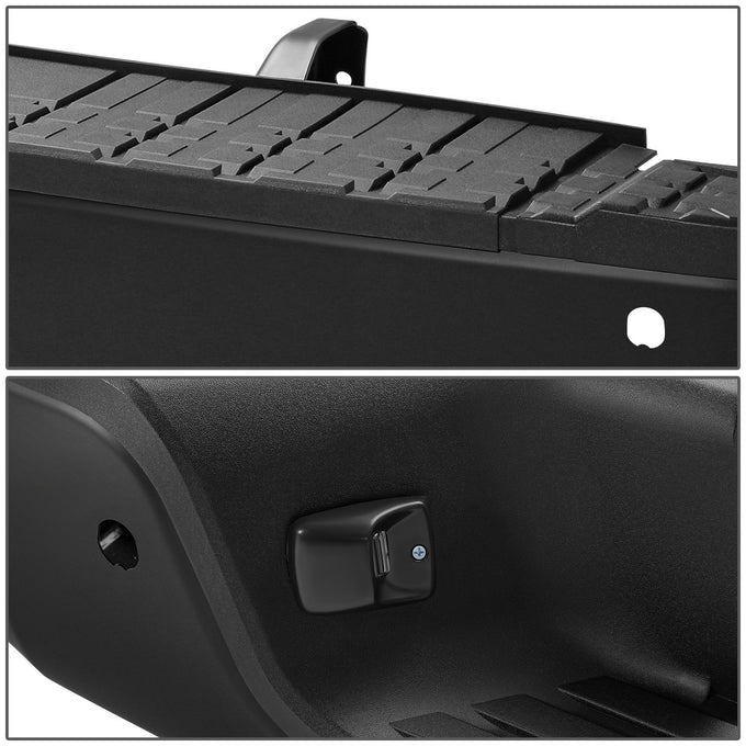 Rear Step Bumper w/ License Plate Lamps <br> 07-13 Toyota Tundra