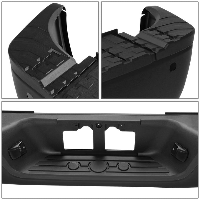 Rear Step Bumper w/ License Plate Lamps <br> 07-13 Toyota Tundra