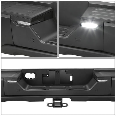 Primered Black Rear Bumper <br>22-26 Toyota Tundra
