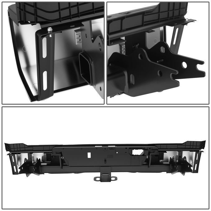 Polished Chrome Rear Bumper w/Parking Sensor Holes<br>22-26 Toyota Tundra
