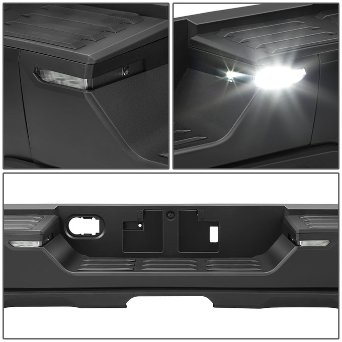 Primered Black Rear Bumper w/o Tow Package<br>22-26 Toyota Tundra