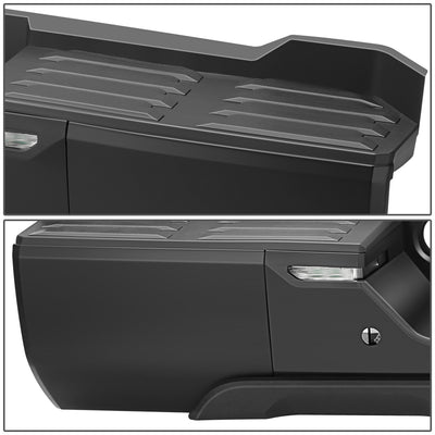 Black Rear Bumper w/o Tow Package w/Park Sensor Holes<br>22-26 Toyota Tundra