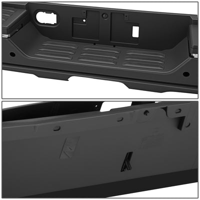 Chrome Rear Bumper w/o Tow Package w/Park Sensor Holes<br>22-26 Toyota Tundra