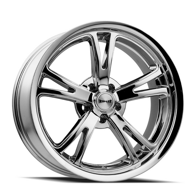 Style 606 20x8.5 in Chrome Wheel <br> 5x127 Bolt Pattern / 0 mm Offset / 83.82 mm Hub