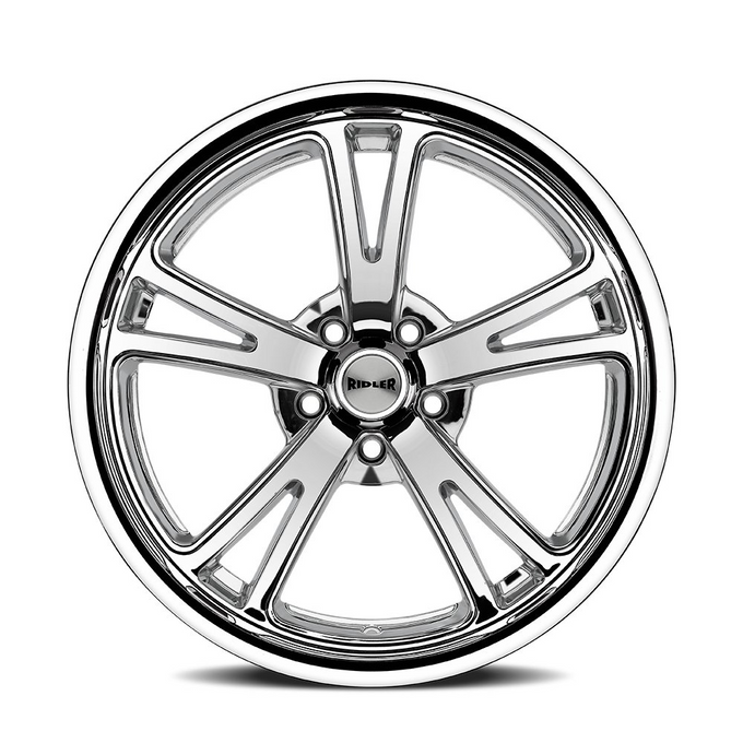 Style 606 20x8.5 in Chrome Wheel <br> 5x127 Bolt Pattern / 0 mm Offset / 83.82 mm Hub