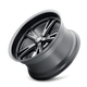 Style 606 20x9 in Matte Black Wheel <br> 5x115 Bolt Pattern / 18 mm Offset / 72.62 mm Hub
