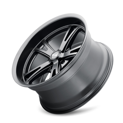 Style 606 20x9 in Matte Black Wheel <br> 5x115 Bolt Pattern / 18 mm Offset / 72.62 mm Hub