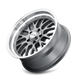Style 607 20x10 in Gloss Grey Machined Wheel <br> 5x127 Bolt Pattern / 0 mm Offset / 83.82 mm Hub