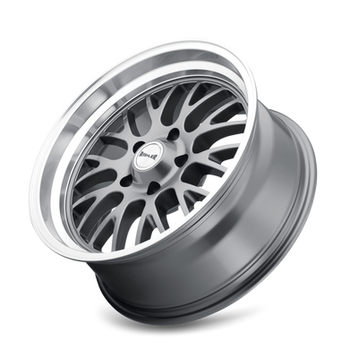 Style 607 20x10 in Gloss Grey Machined Wheel <br> 5x127 Bolt Pattern / 0 mm Offset / 83.82 mm Hub