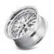 Style 607 20x8.5 in Polished Wheel <br> 5x127 Bolt Pattern / 0 mm Offset / 83.82 mm Hub