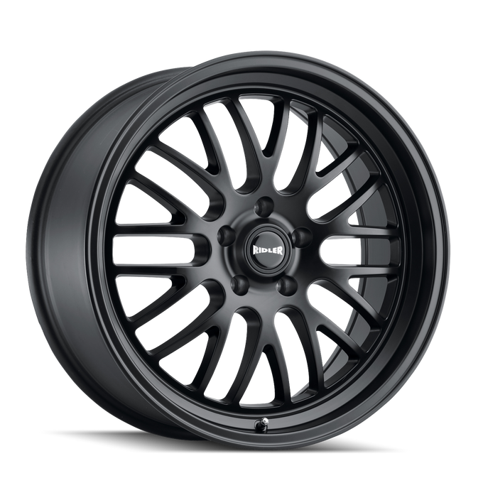 Style 607 18x8 in Matte Black Wheel <br> 5x120.65 Bolt Pattern / 0 mm Offset / 83.82 mm Hub