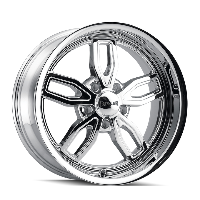 Style 608 20x8.5 in Chrome Wheel <br> 5x127 Bolt Pattern / 0 mm Offset / 78.3 mm Hub