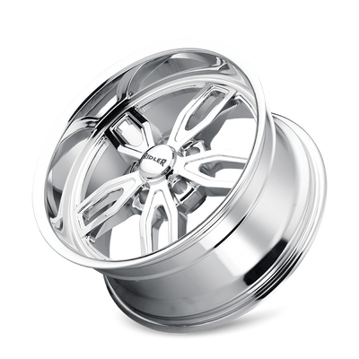 Style 608 20x8.5 in Chrome Wheel <br> 5x127 Bolt Pattern / 0 mm Offset / 78.3 mm Hub