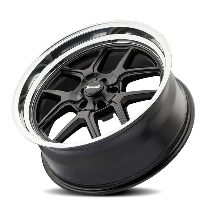 Style 610 20x10 in Matte Black Polished Wheel <br> 5x120.65 Bolt Pattern / 0 mm Offset / 83.82 mm Hub