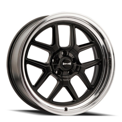 Style 610 20x10 in Matte Black Polished Wheel <br> 5x127 Bolt Pattern / 0 mm Offset / 83.82 mm Hub