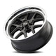 Style 610 20x8.5 in Matte Black Polished Wheel <br> 5x120.65 Bolt Pattern / 0 mm Offset / 83.82 mm Hub