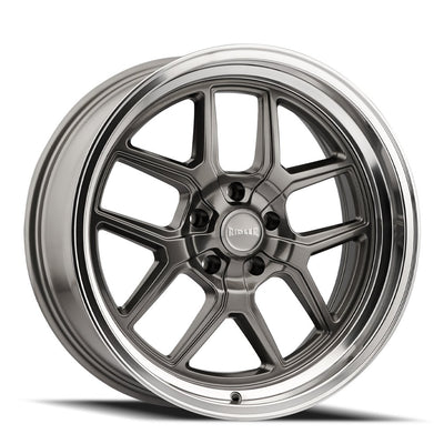Style 610 17x7 in Gloss Grey Polished Wheel <br> 5x120.65 Bolt Pattern / 0 mm Offset / 83.82 mm Hub