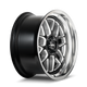 20x8.5 in Gloss Black Milled w/Diamond Cut Lip Wheel <br> 5x127 Bolt Pattern / 0 mm Offset / 83.82 mm Hub