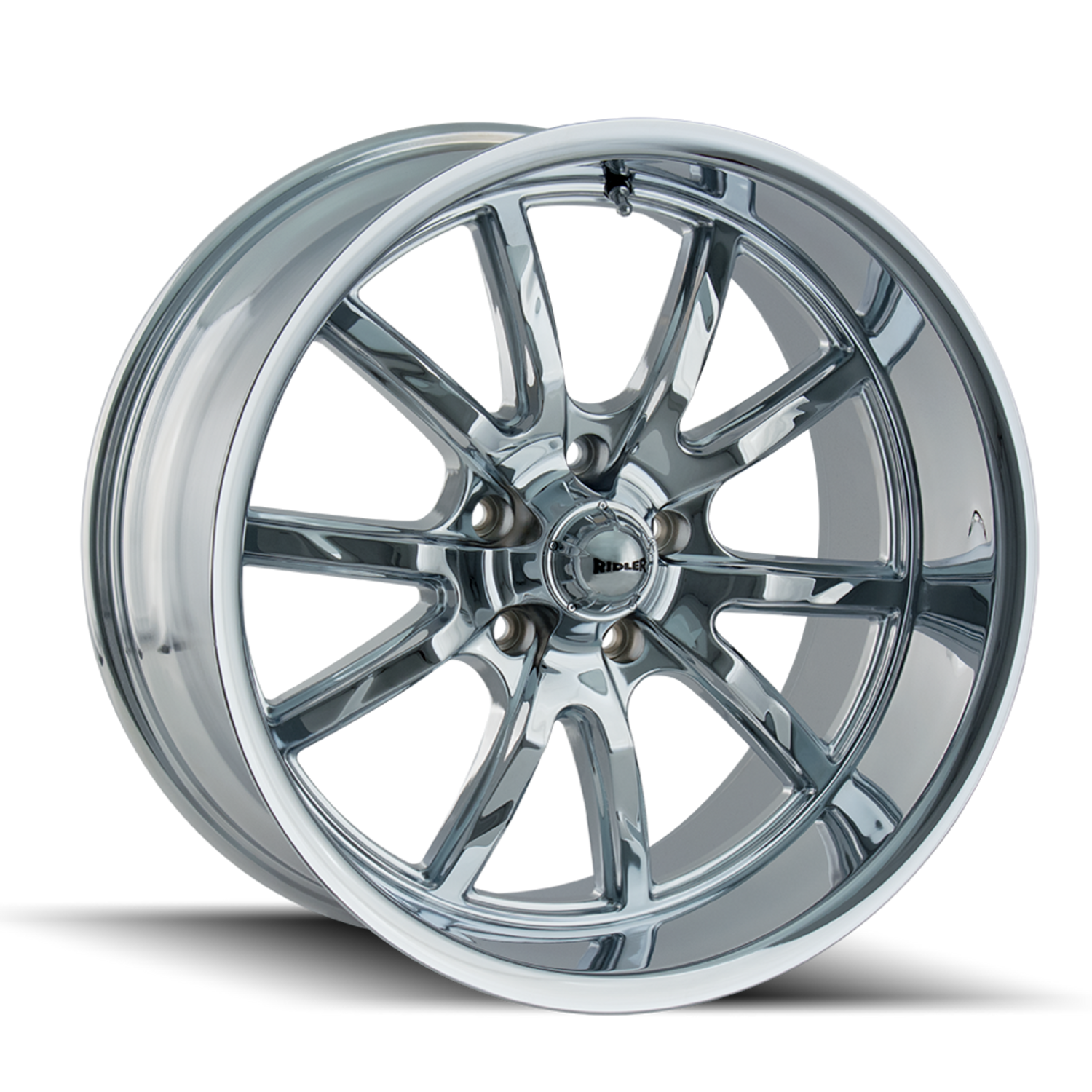 Style 650 20x8.5 in Chrome Wheel <br> 5x127 Bolt Pattern / 0 mm Offset / 83.82 mm Hub