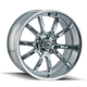 Style 650 20x8.5 in Chrome Wheel <br> 5x127 Bolt Pattern / 0 mm Offset / 83.82 mm Hub
