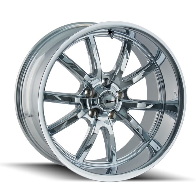 Style 650 20x8.5 in Chrome Wheel <br> 5x127 Bolt Pattern / 0 mm Offset / 83.82 mm Hub