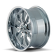Style 650 20x8.5 in Chrome Wheel <br> 5x127 Bolt Pattern / 0 mm Offset / 83.82 mm Hub