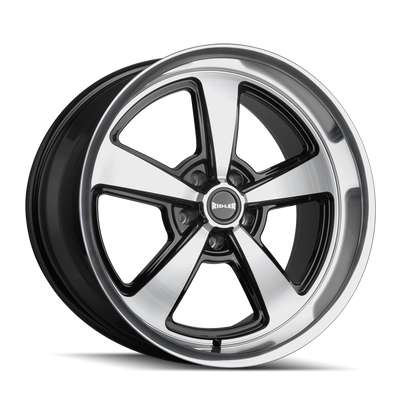 20x10 in Gloss Black w/Diamond Cut Face & Lip Wheel <br> 5x139.7 Bolt Pattern / 0 mm Offset / 108.1 mm Hub