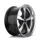 20x8.5 in Gloss Black w/Diamond Cut Face & Lip Wheel <br> 5x139.7 Bolt Pattern / 0 mm Offset / 108.1 mm Hub