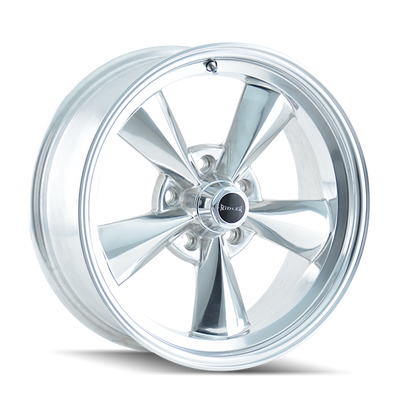 Style 675 15x7 in Polished Wheel <br> 5x114.3 Bolt Pattern / 0 mm Offset / 83.82 mm Hub