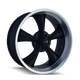 Style 695 18x8 in Matte Black Machined Wheel <br> 5x120.65 Bolt Pattern / 0 mm Offset / 83.82 mm Hub