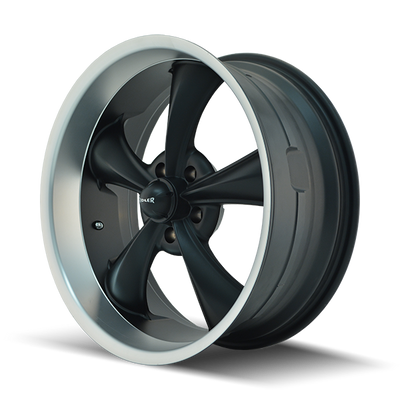 Style 695 18x9.5 in Matte Black Machined Wheel <br> 5x120.65 Bolt Pattern / 6 mm Offset / 83.82 mm Hub