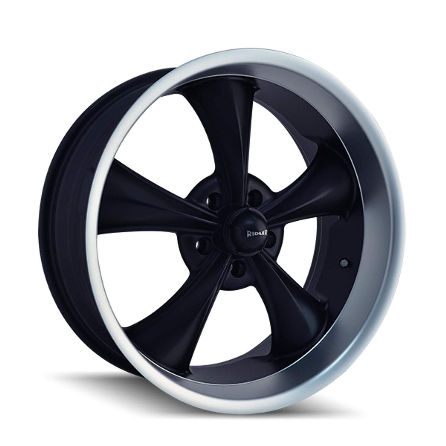 Style 695 18x9.5 in Matte Black Machined Wheel <br> 5x127 Bolt Pattern / 6 mm Offset / 83.82 mm Hub